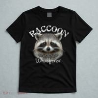 Raccoon Whisperer Cute Raccoon T-Shirt thumb 5
