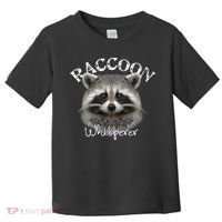 Raccoon Whisperer Cute Raccoon Toddler T-Shirt thumb 0