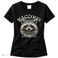Raccoon Whisperer Cute Raccoon Women's T-Shirt thumb 0
