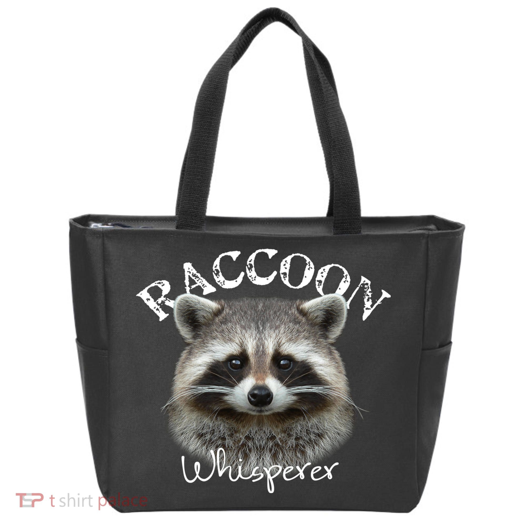 Raccoon Whisperer Cute Raccoon Tote Bag