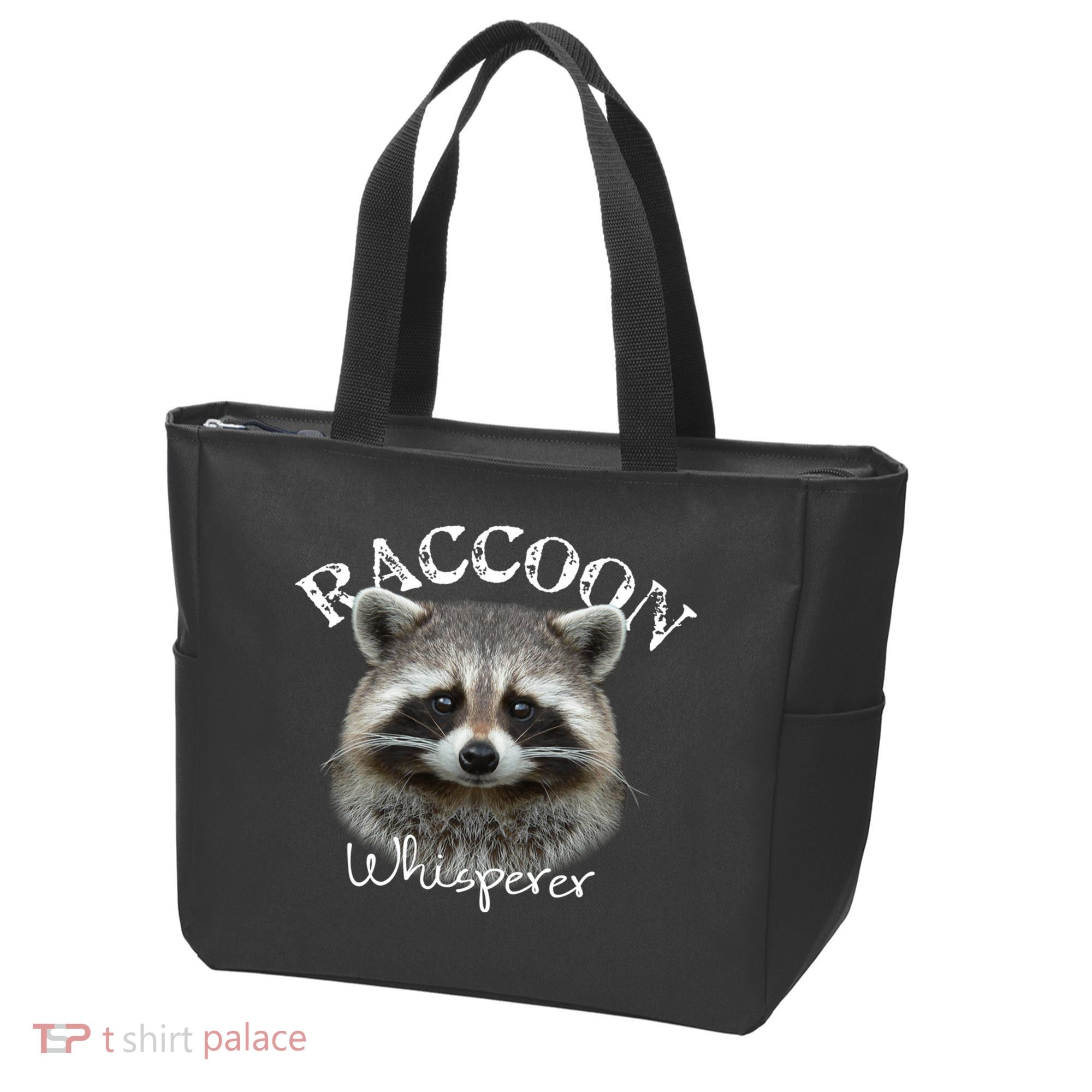 Raccoon Whisperer Cute Raccoon Tote Bag