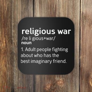 Religious War Definition Coaster