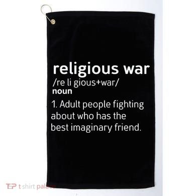 Religious War Definition Golf Towel