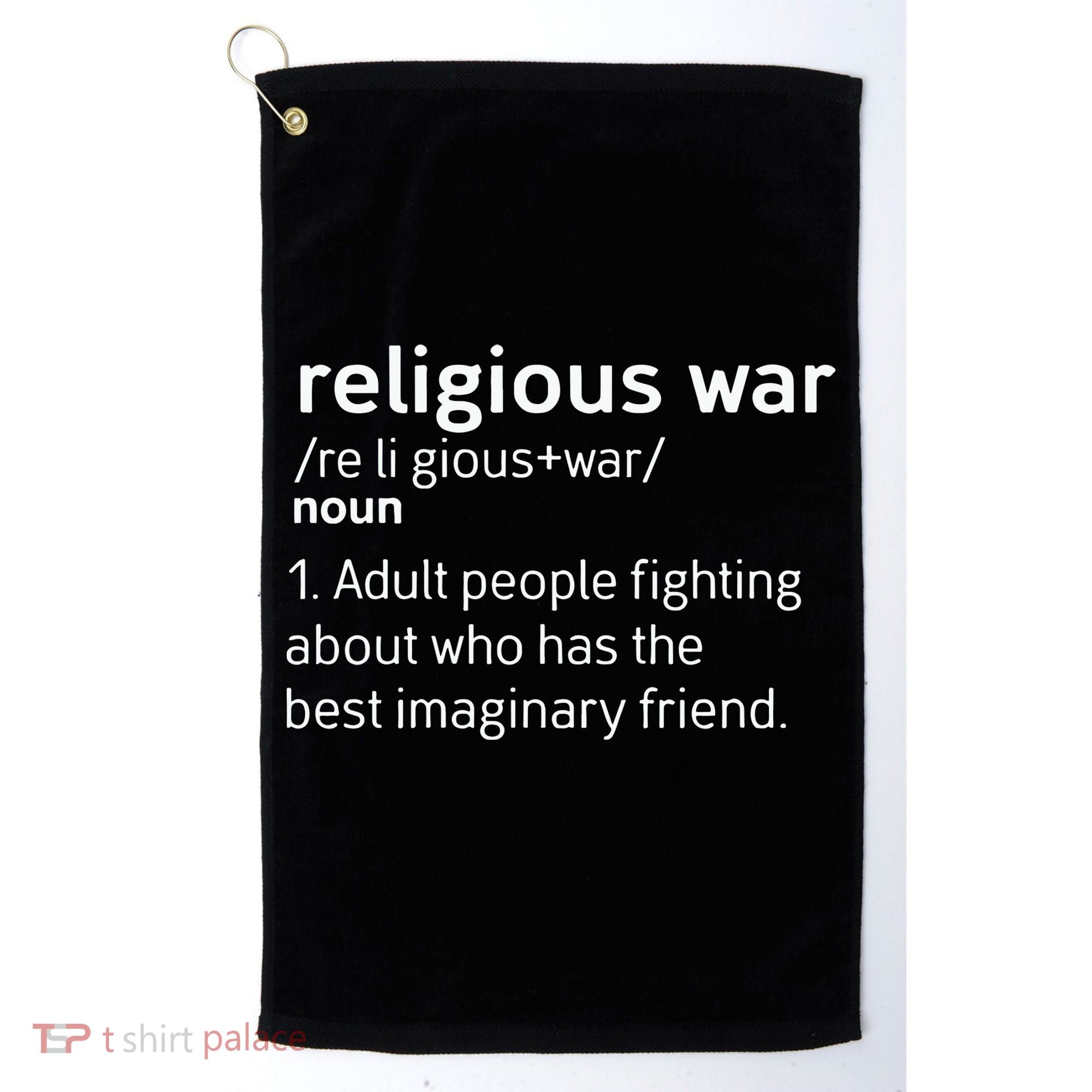Religious War Definition Golf Towel