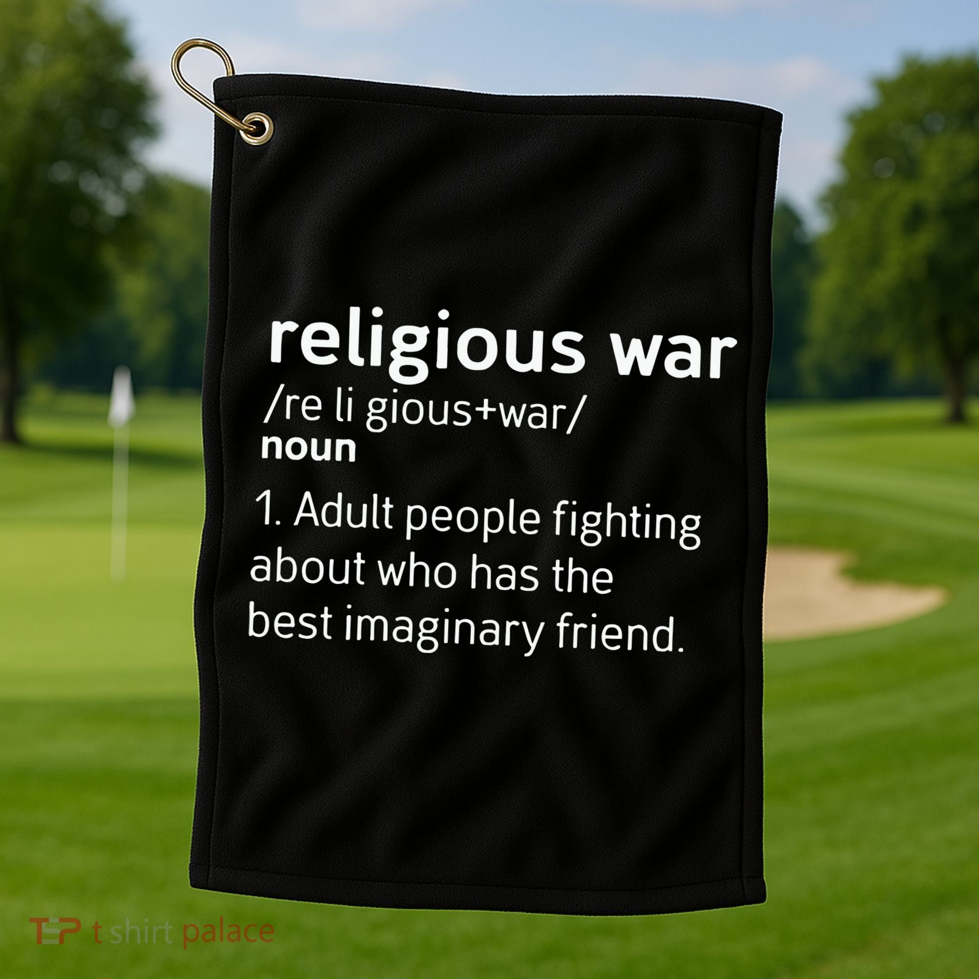 Religious War Definition Golf Towel