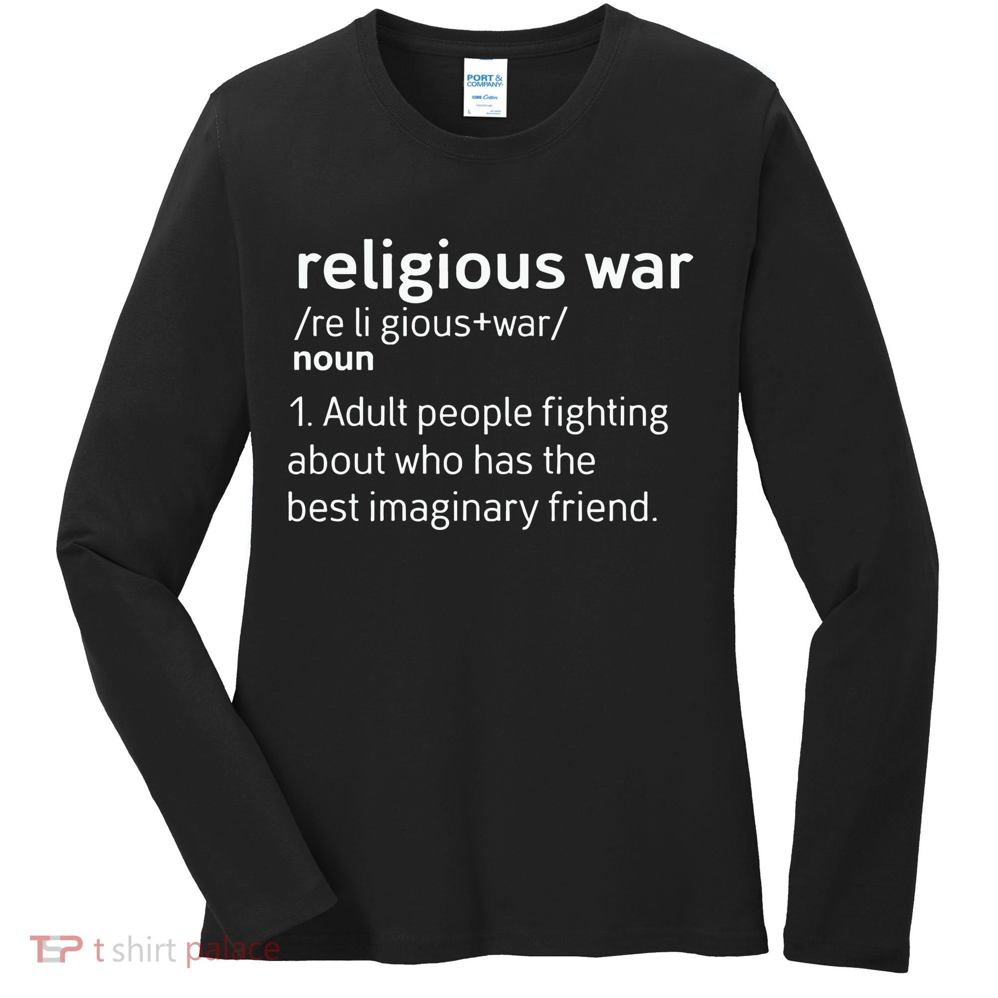 Religious War Definition Women's Long Sleeve Shirt