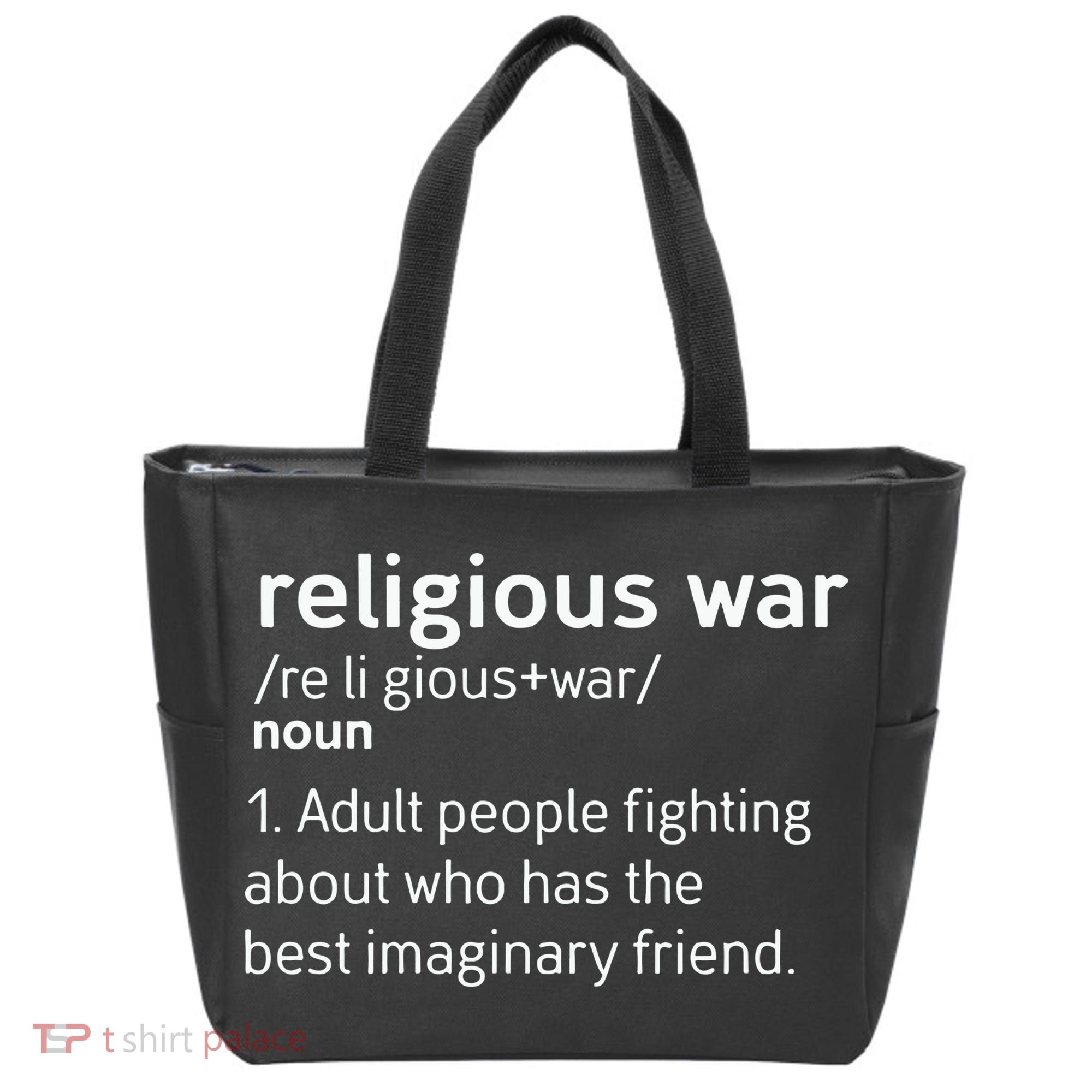 Religious War Definition Tote Bag