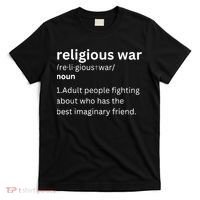 Religious War Definition Aldult People Fighting Funny Jesus T-Shirt thumb 0
