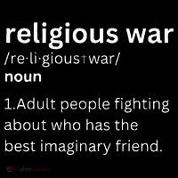 Religious War Definition Aldult People Fighting Funny Jesus Coffee Mug thumb 5