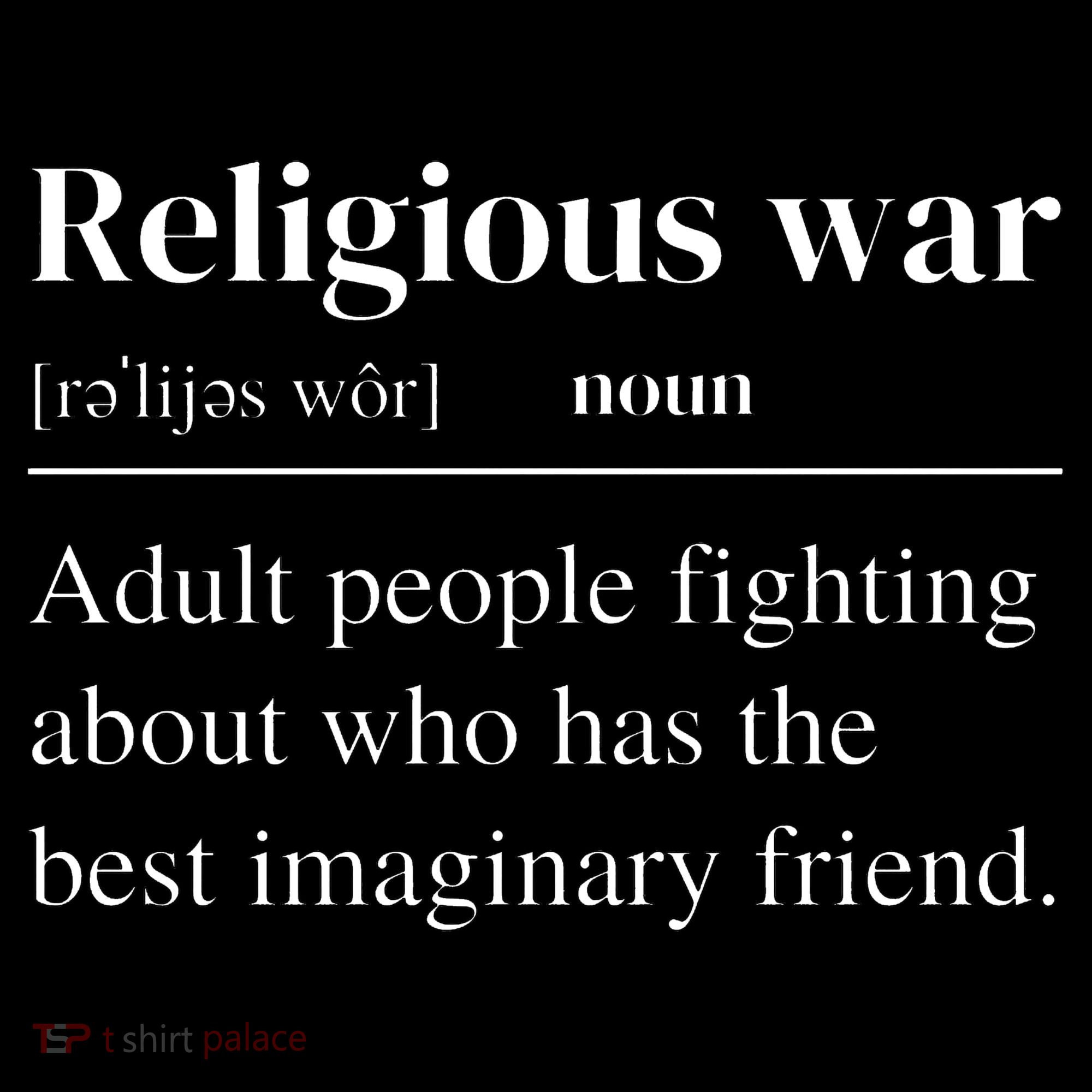 Religious War Definition Funny Offensive Antireligious Activist Women's Hoodie