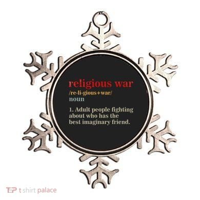 Religious War Definition Antireligious Activist Ornament