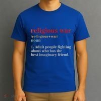 Religious War Definition Antireligious Activist T-Shirt thumb 3