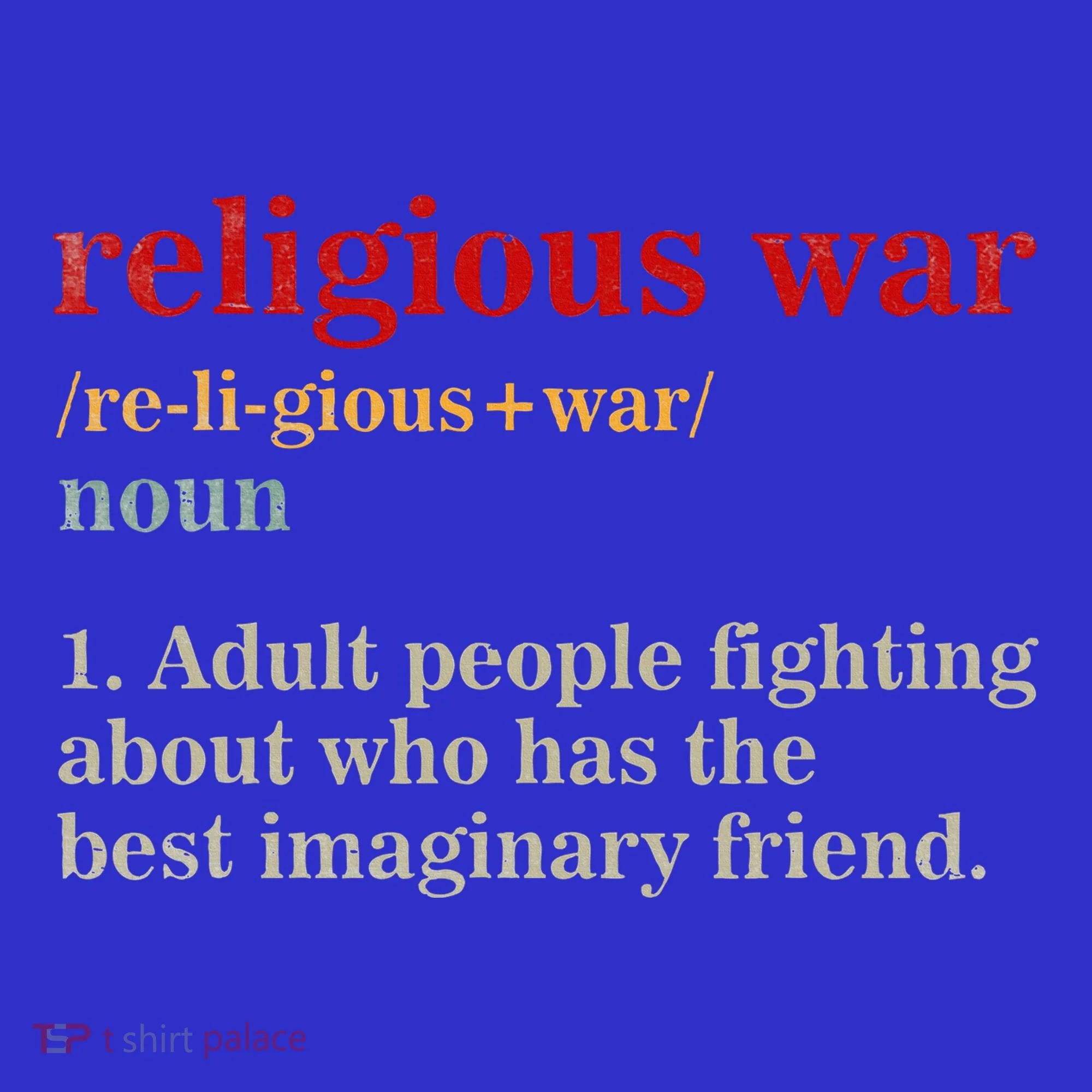 Religious War Definition Antireligious Activist Button