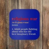 Religious War Definition Antireligious Activist Coaster thumb 0