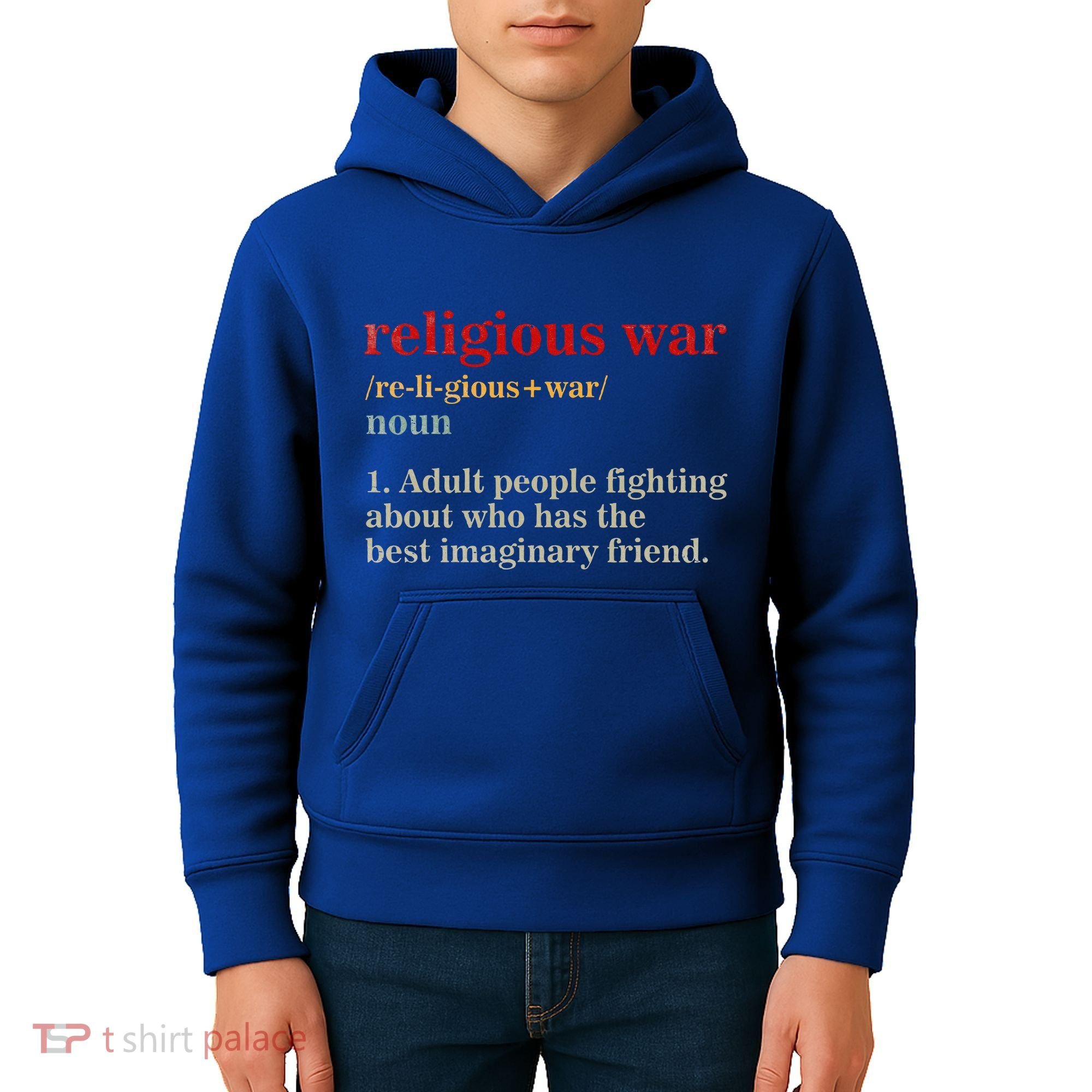 Religious War Definition Antireligious Activist Kids Hoodie