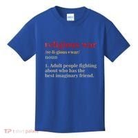 Religious War Definition Antireligious Activist Kids T-Shirt thumb 0
