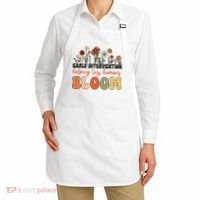 Retro Wildflower Early Intervention Helping Tiny Human Bloom Apron thumb 2