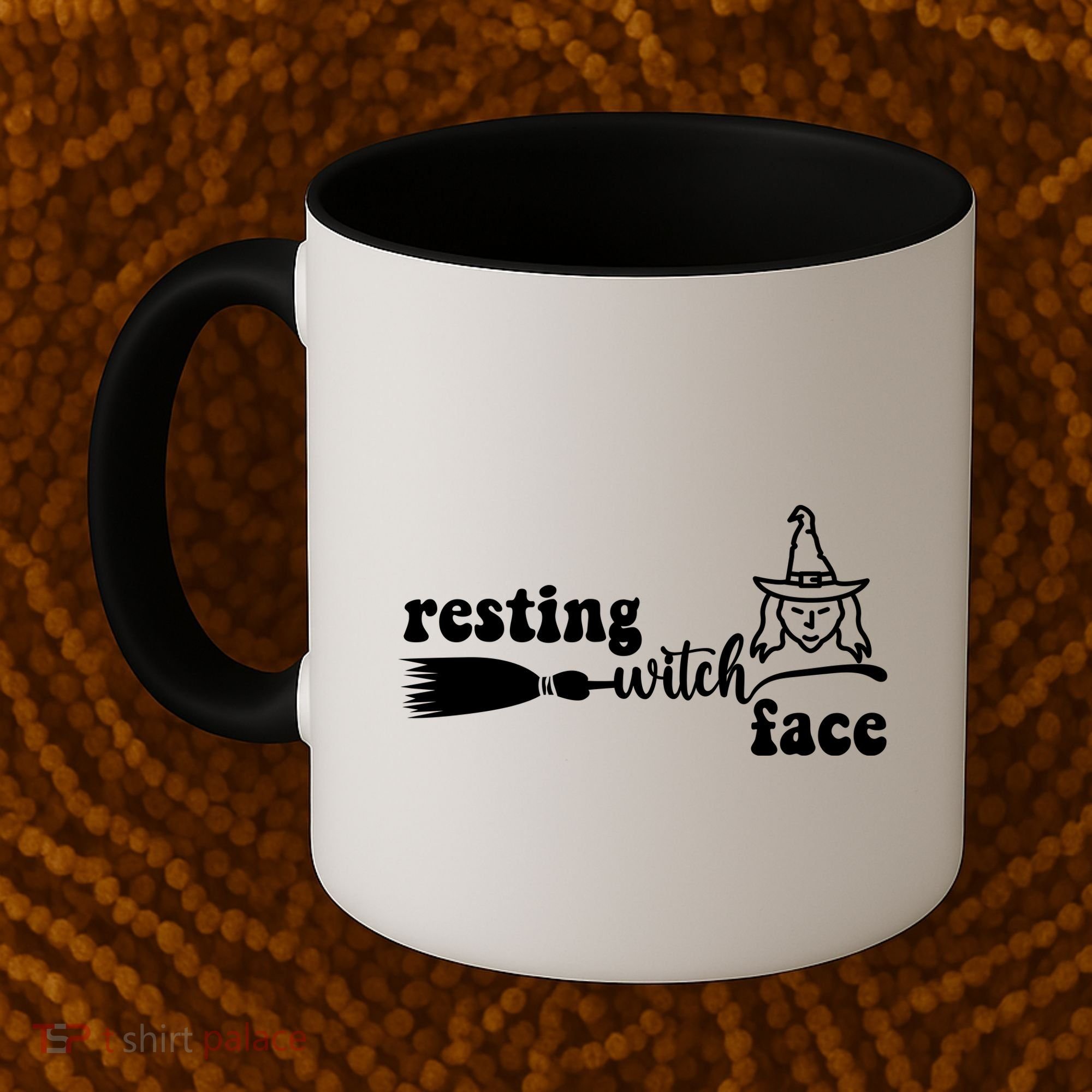 Resting Witch Face Funny Halloween Coffee Mug