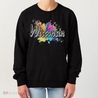 Retro Wisconsin For Women & Wisconsin Women's Sweatshirt thumb 0
