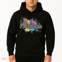 Retro Wisconsin For Women & Wisconsin Hoodie thumb 2