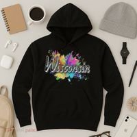 Retro Wisconsin For Women & Wisconsin Hoodie thumb 3