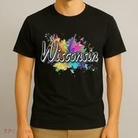 Retro Wisconsin For Women & Wisconsin T-Shirt thumb 3