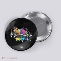 Retro Wisconsin For Women & Wisconsin Button thumb 0