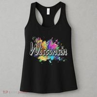 Retro Wisconsin For Women & Wisconsin Women's Tank Top thumb 3