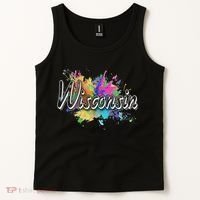 Retro Wisconsin For Women & Wisconsin Tank Top thumb 2