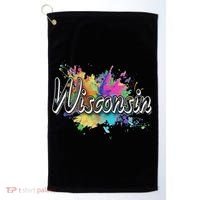 Retro Wisconsin For Women & Wisconsin Golf Towel thumb 0