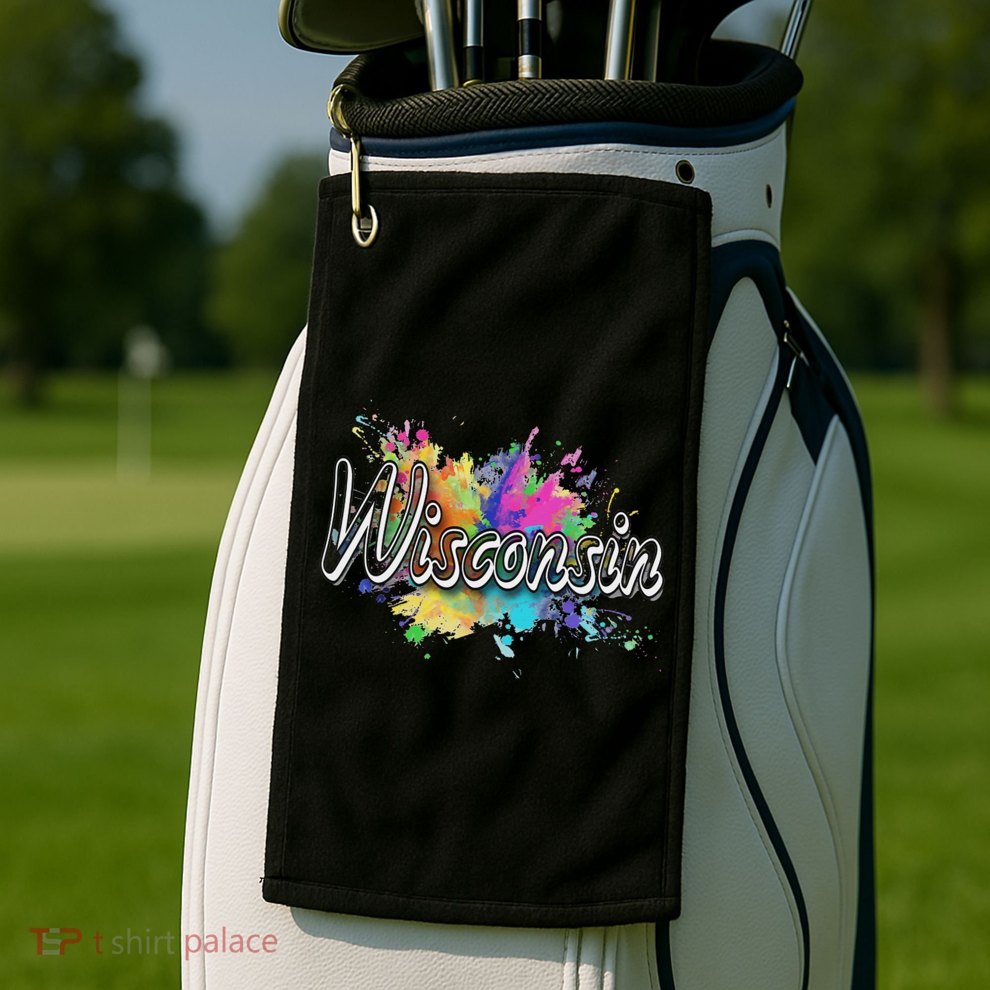 Retro Wisconsin For Women & Wisconsin Golf Towel