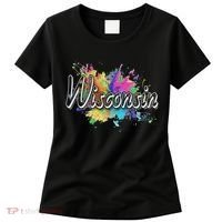 Retro Wisconsin For Women & Wisconsin Women's T-Shirt thumb 0