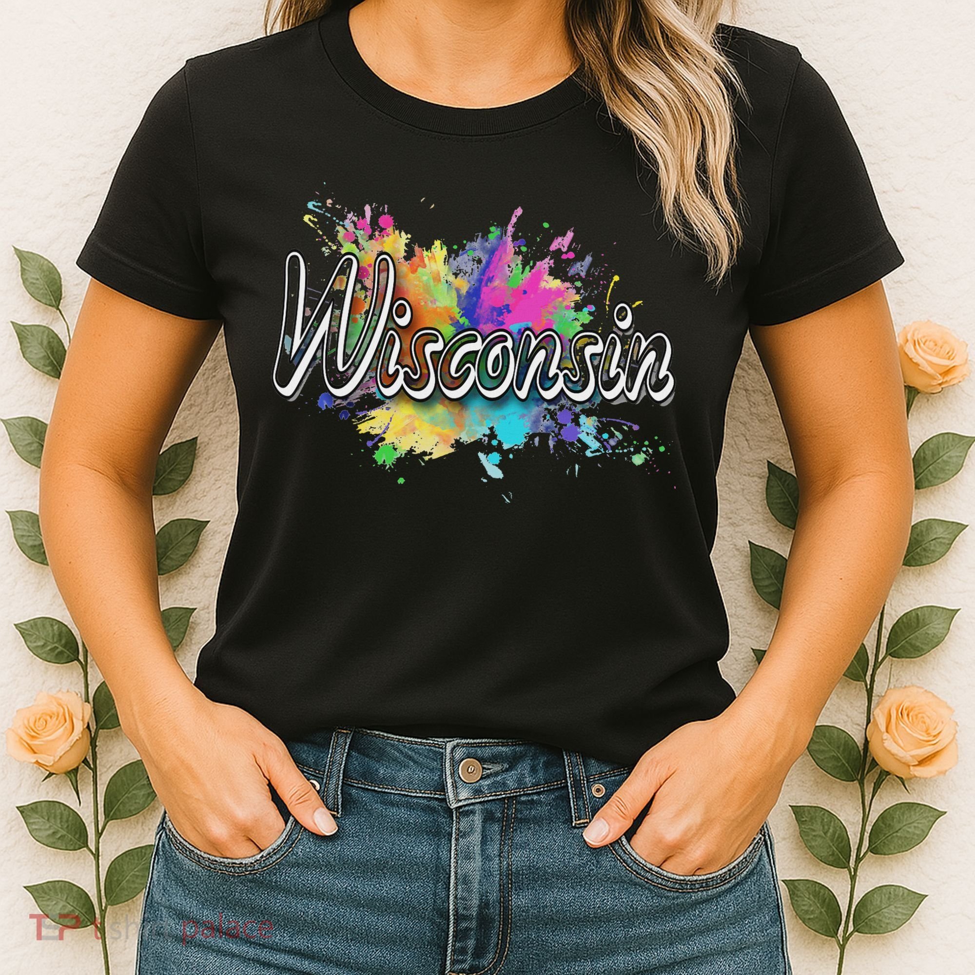 Retro Wisconsin For Women & Wisconsin Women's T-Shirt