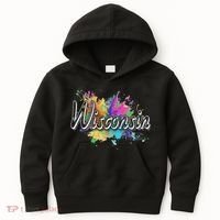 Retro Wisconsin For Women & Wisconsin Kids Hoodie thumb 0