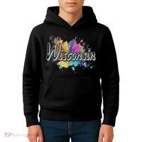 Retro Wisconsin For Women & Wisconsin Kids Hoodie thumb 4