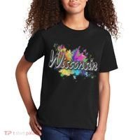Retro Wisconsin For Women & Wisconsin Kids T-Shirt thumb 2