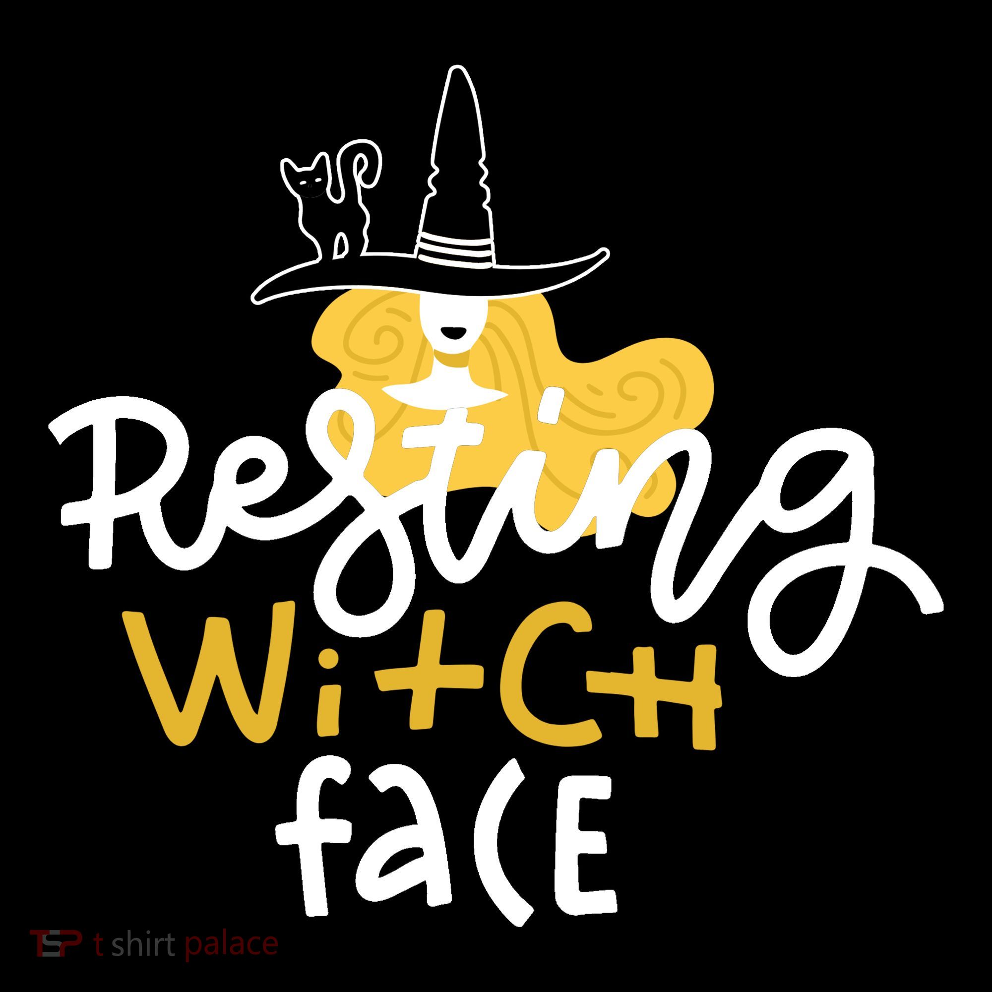 Resting Witch Face Funny Halloween Backpack