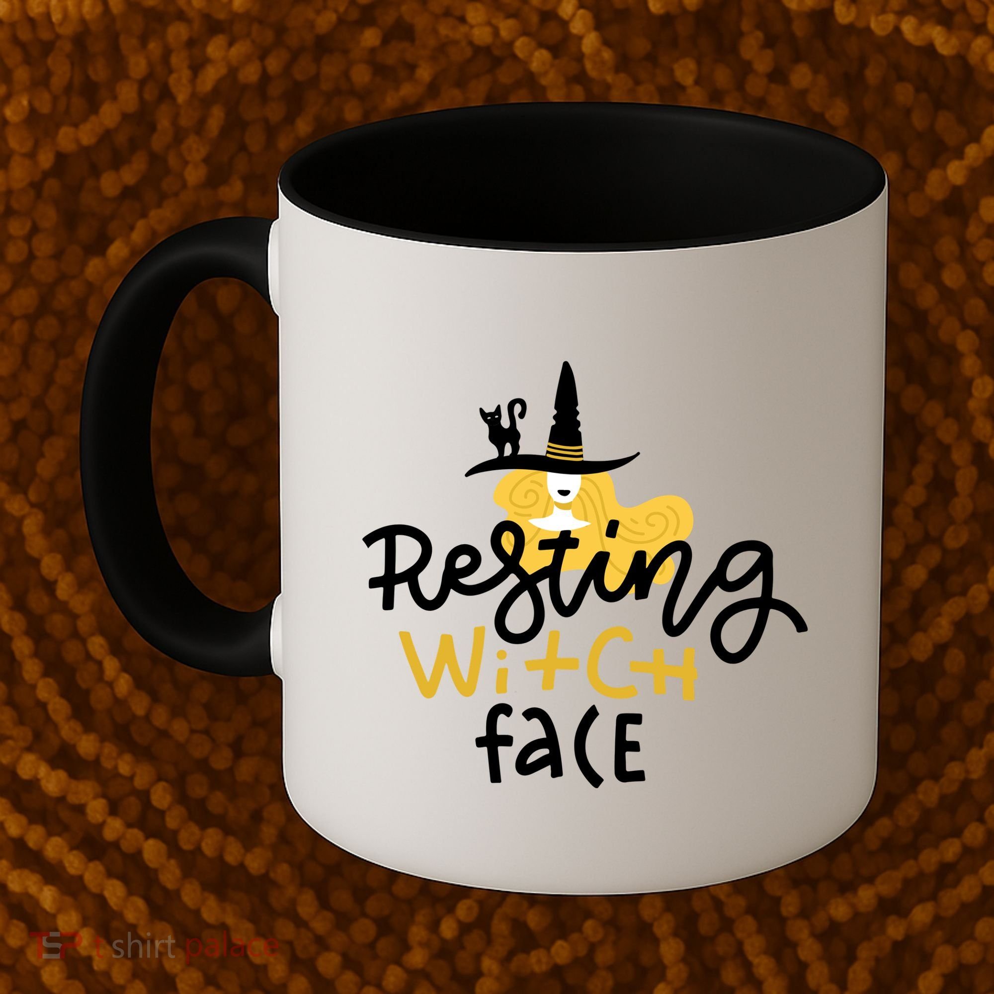 Resting Witch Face Funny Halloween Coffee Mug