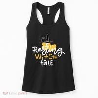Resting Witch Face Funny Halloween Women's Tank Top thumb 0