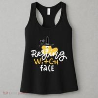 Resting Witch Face Funny Halloween Women's Tank Top thumb 3