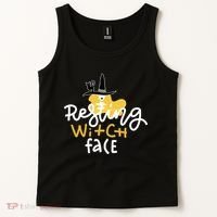 Resting Witch Face Funny Halloween Tank Top thumb 2