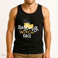 Resting Witch Face Funny Halloween Tank Top thumb 3