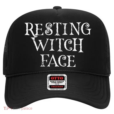 Resting Witch Face Hat