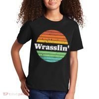 Retro Wrasslin Funny Wrestling Lover 70s Style Kids T-Shirt thumb 2