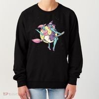 Retro Witches Flying Women's Sweatshirt thumb 0