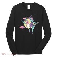 Retro Witches Flying Long Sleeve Shirt thumb 0