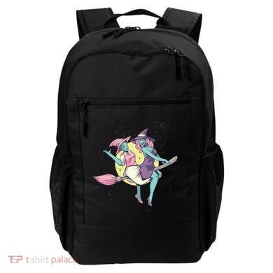 Retro Witches Flying Backpack