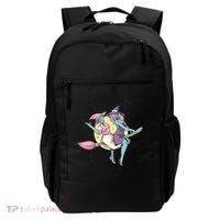 Retro Witches Flying Backpack thumb 0