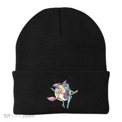 Retro Witches Flying Beanie