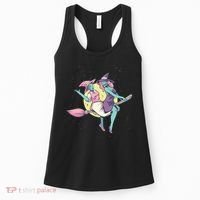 Retro Witches Flying Women's Tank Top thumb 0